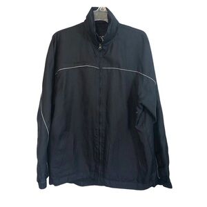 Zosdon Black Windbreaker Jacket  Mens XL